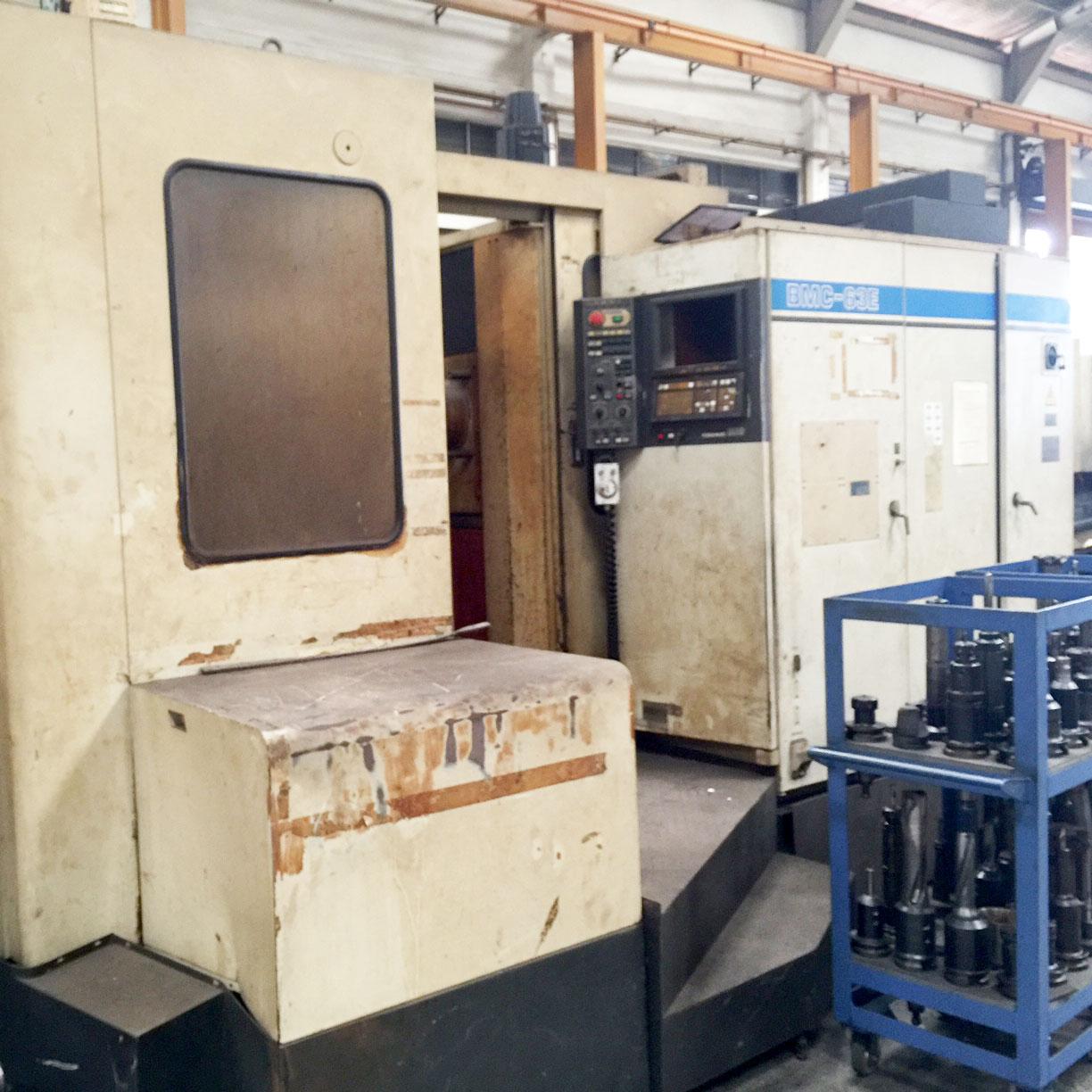 USED MACHINE FOR SALES. Year 1991. TOSHIBA BMC-63E TOSNUC 800 Horizontal Boring & Milling Machining Centers